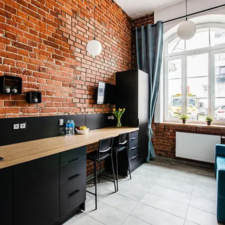 Loft Center Apartments- Parking, Wifi, 24h Check-in Wroclaw