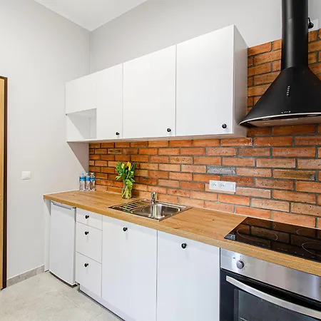 Апартаменты Loft Center Apartments- Parking, Wifi, 24h Check-in Вроцлав
