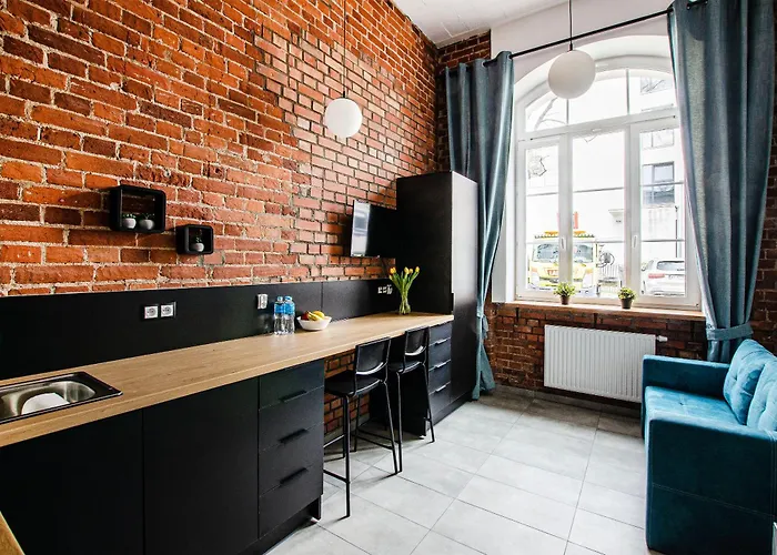 Loft Center Apartments- Parking, Wifi, 24h Check-in Wroclaw